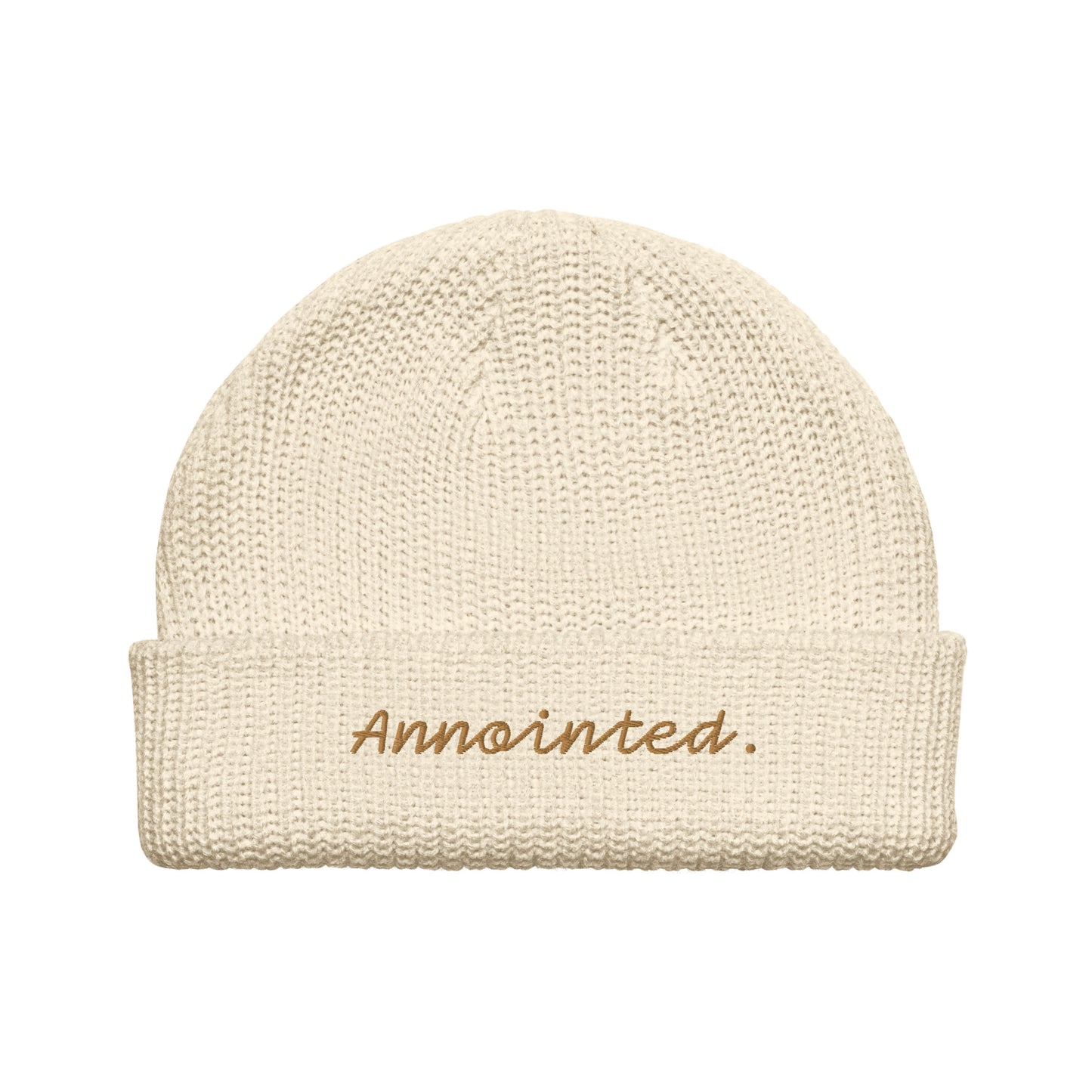 Annointed Fisherman beanie/Cream