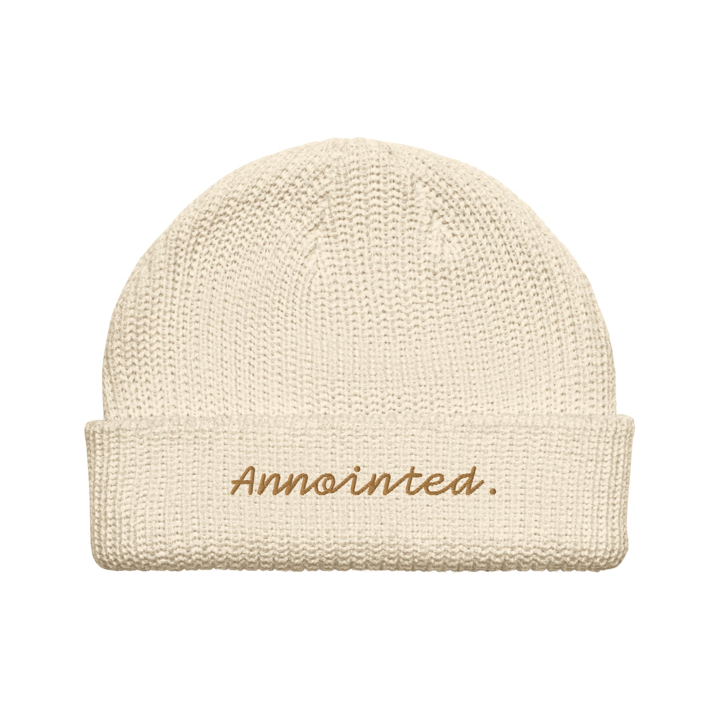 Annointed Fisherman beanie/Cream