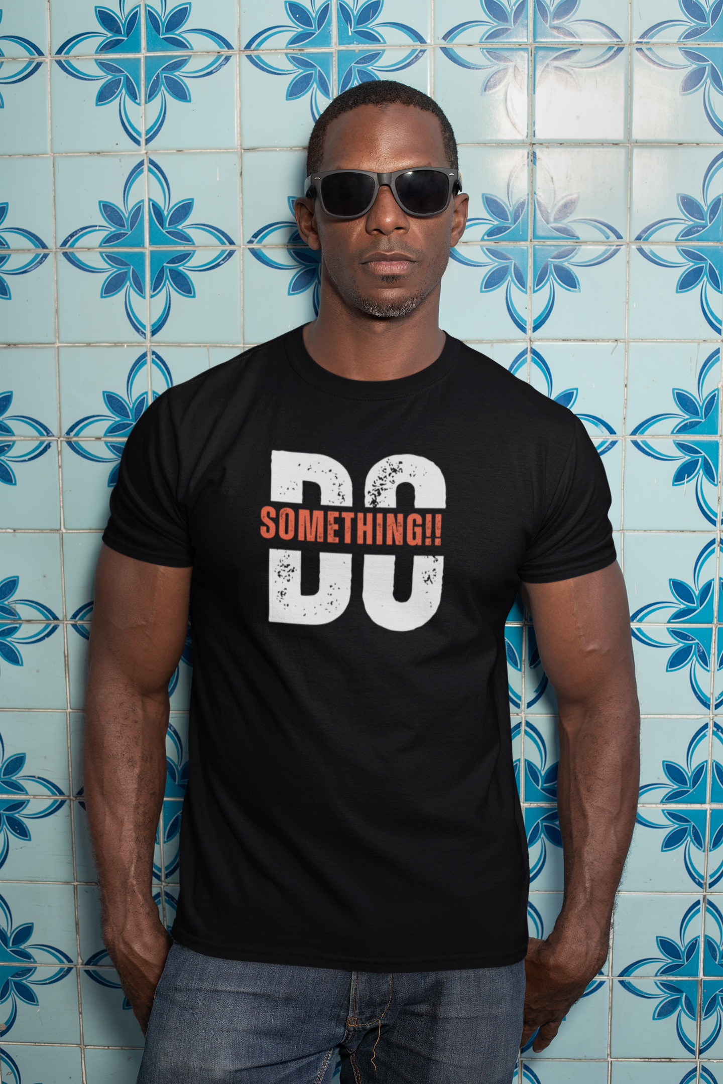 Do Something garment-dyed heavyweight t-shirt