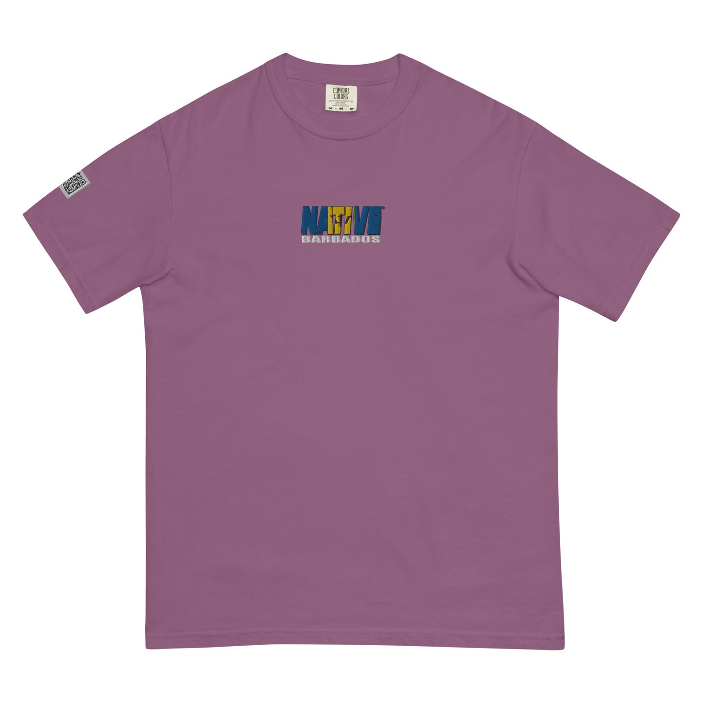 Barbados Native Embroidered heavyweight t-shirt