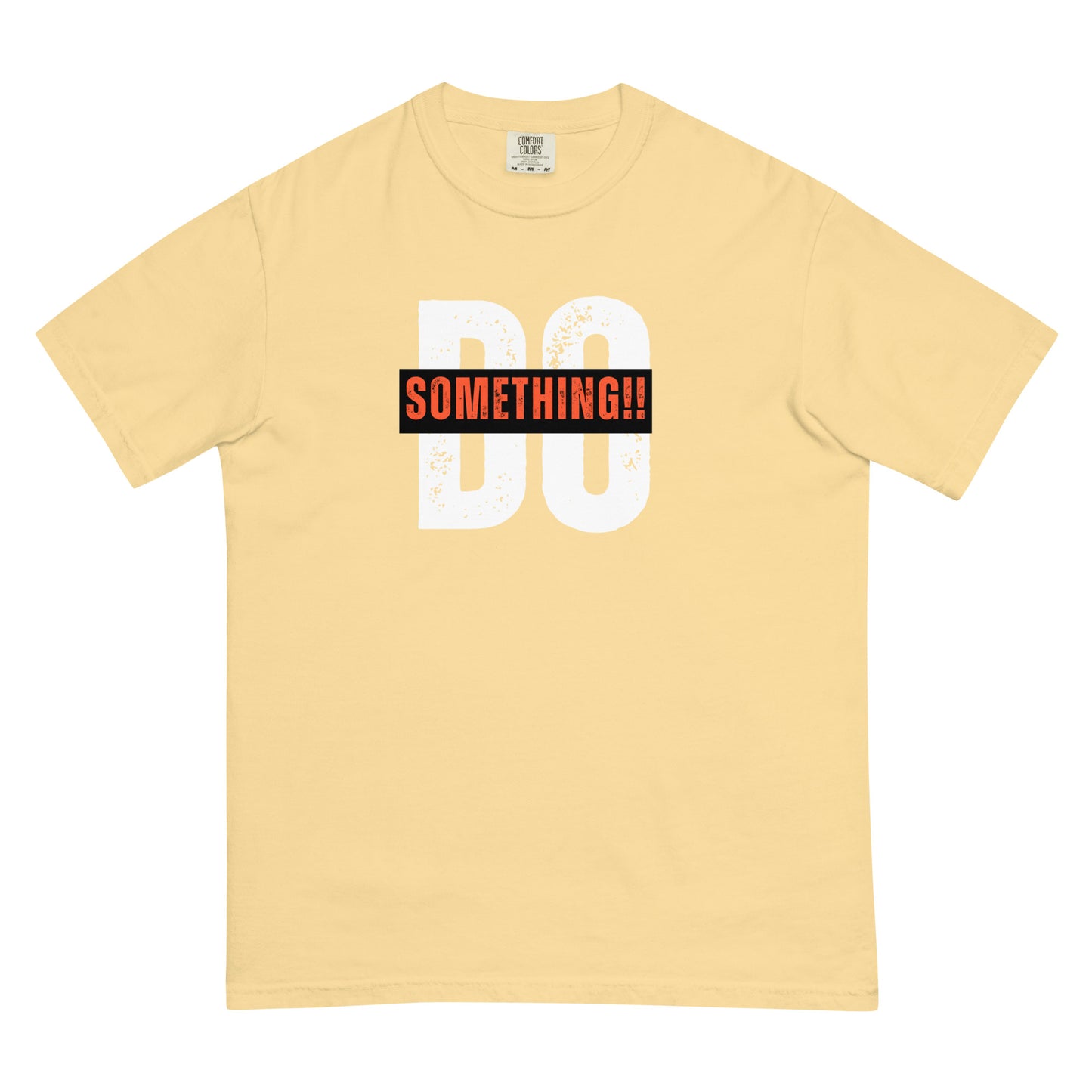 Do Something garment-dyed heavyweight t-shirt