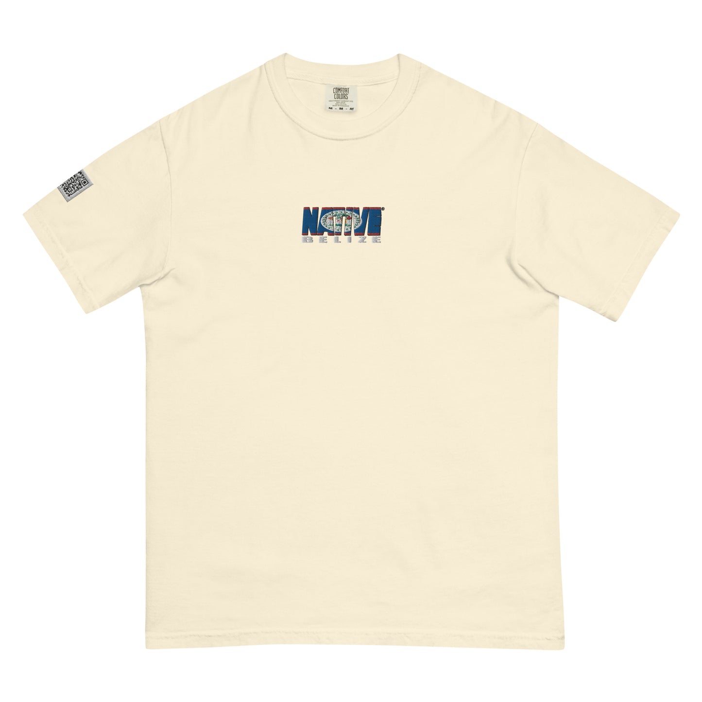 Belize Native Embroidered heavyweight t-shirt