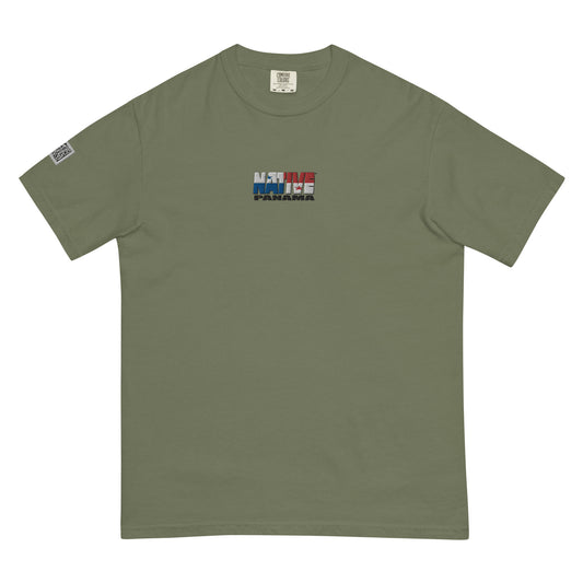 Panama Native Embroidered heavyweight t-shirt