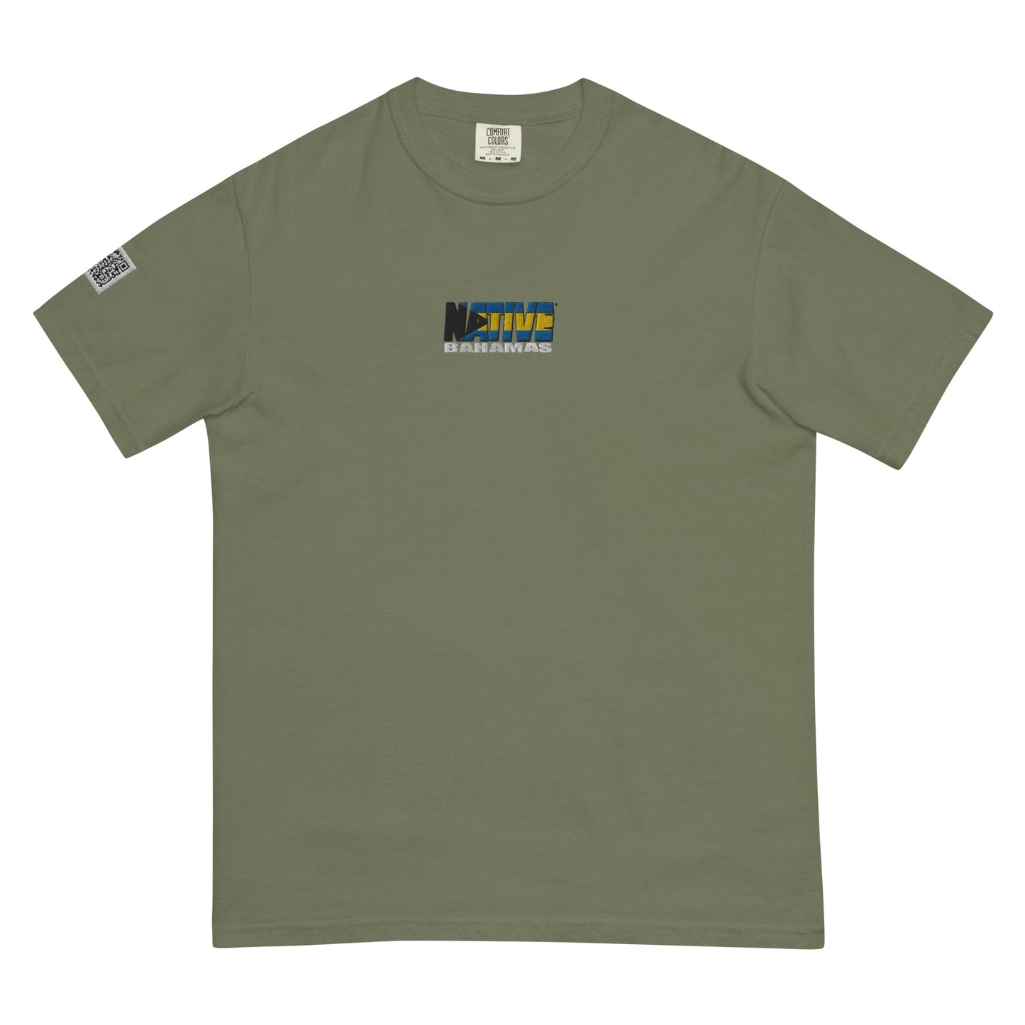 Bahamas Native Embroidered heavyweight t-shirt