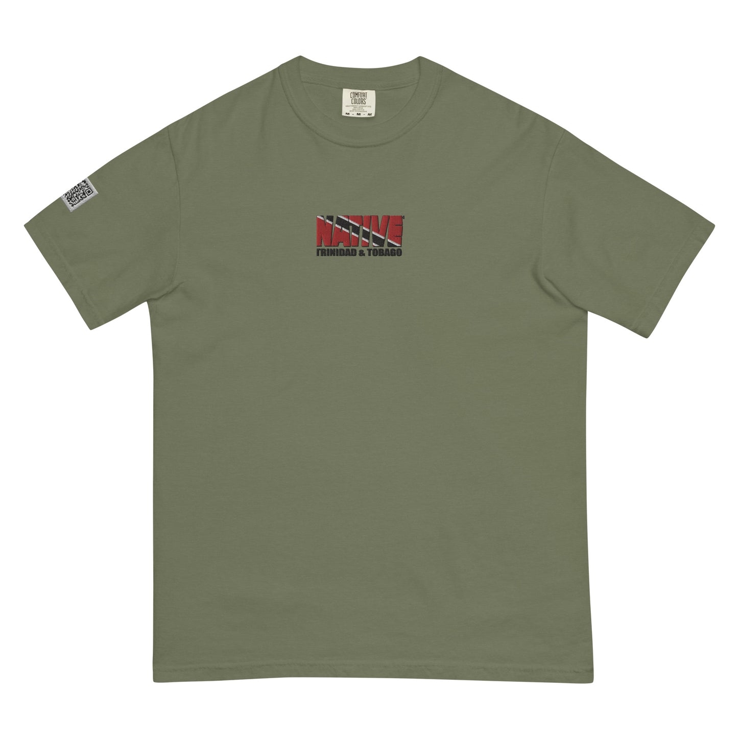 Trinidad Native Embroidered heavyweight t-shirt