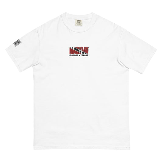 Trinidad Native Embroidered heavyweight t-shirt