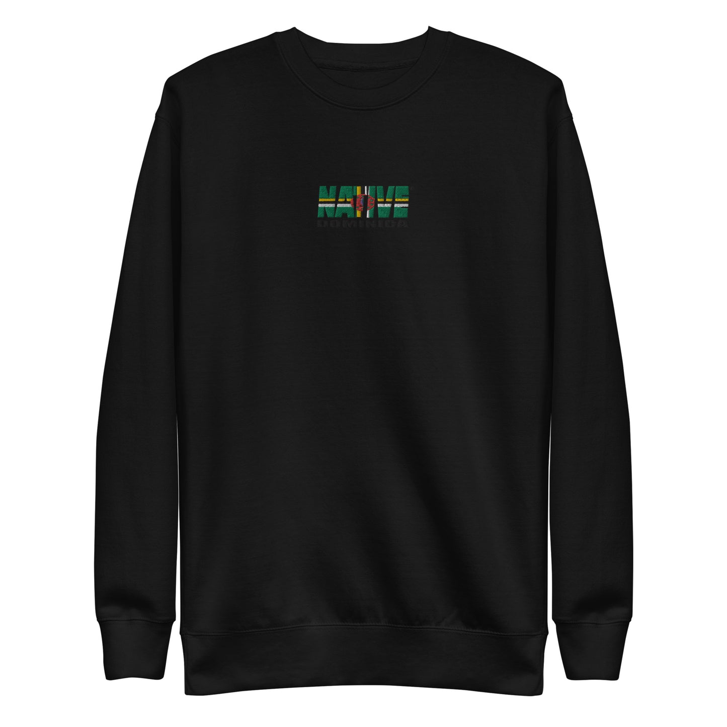 Dominica Native Premium Embroidered Sweatshirt