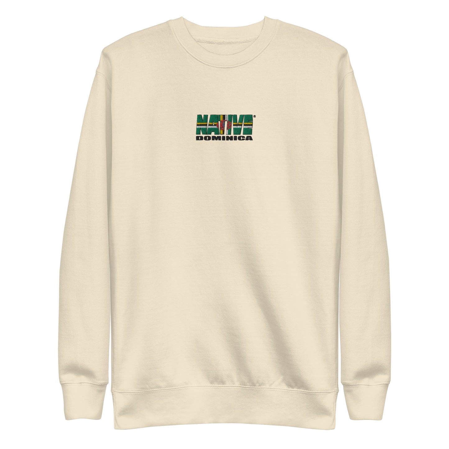 Dominica Native Premium Embroidered Sweatshirt