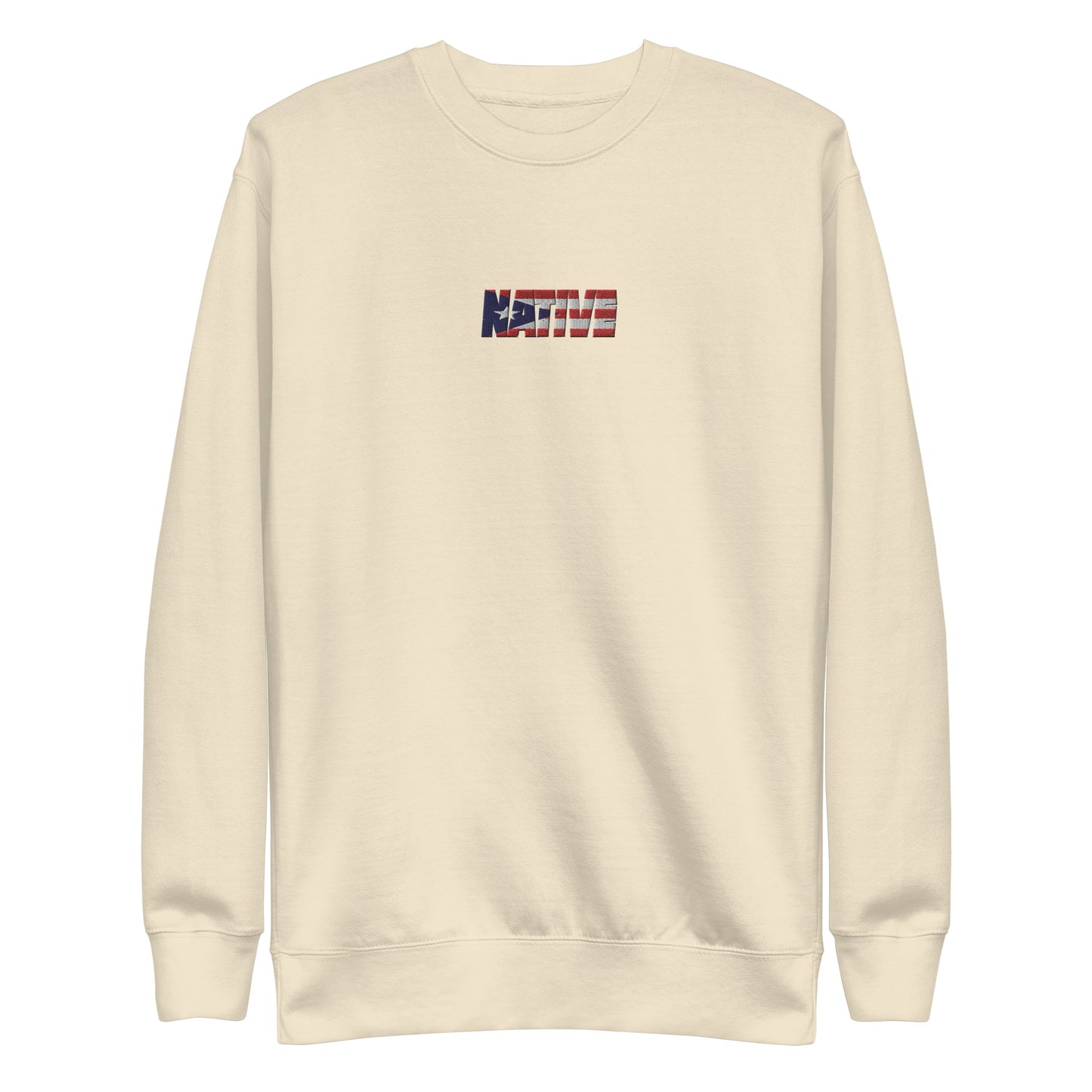 Puerto Rico Native Premium Embroidered Sweatshirt