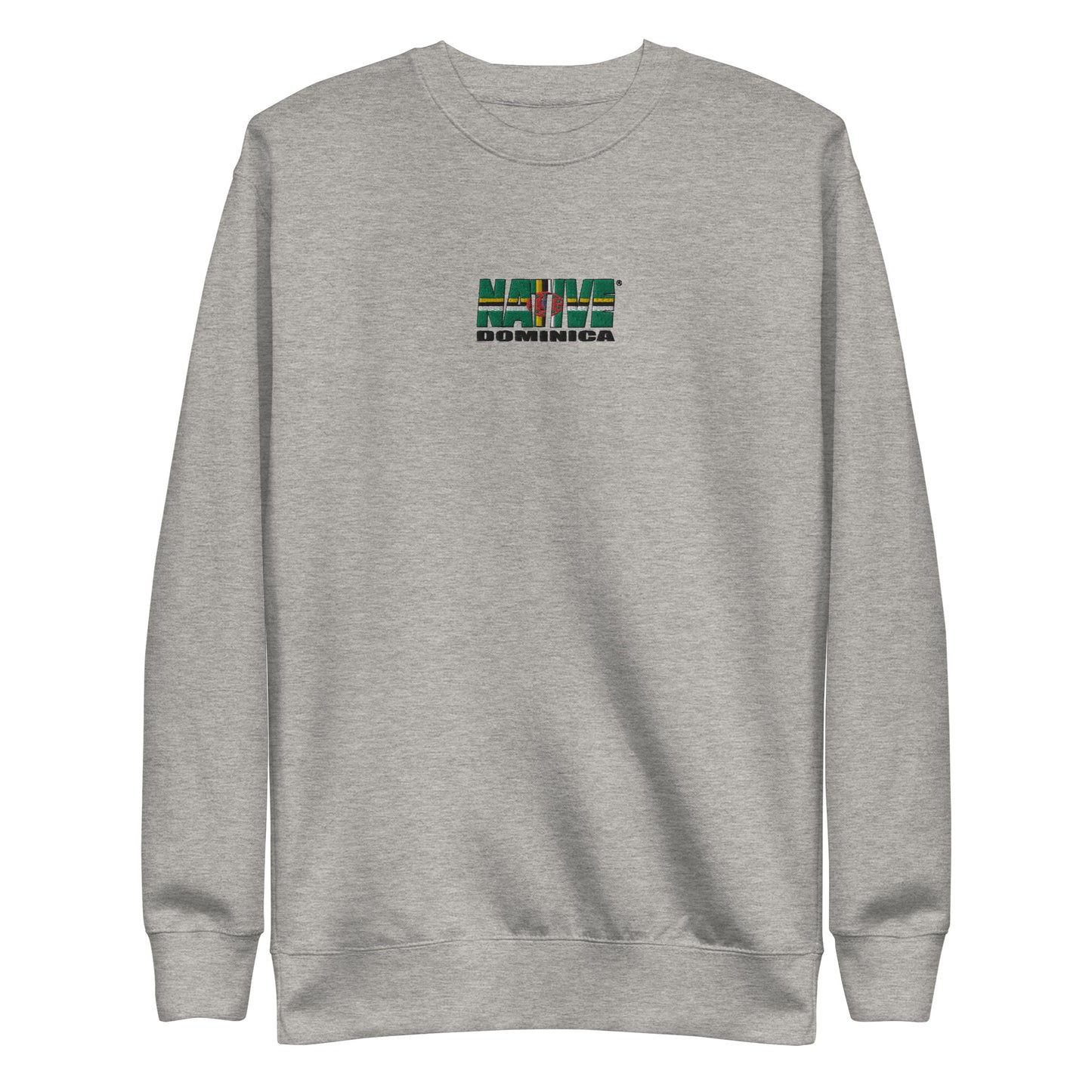 Dominica Native Premium Embroidered Sweatshirt