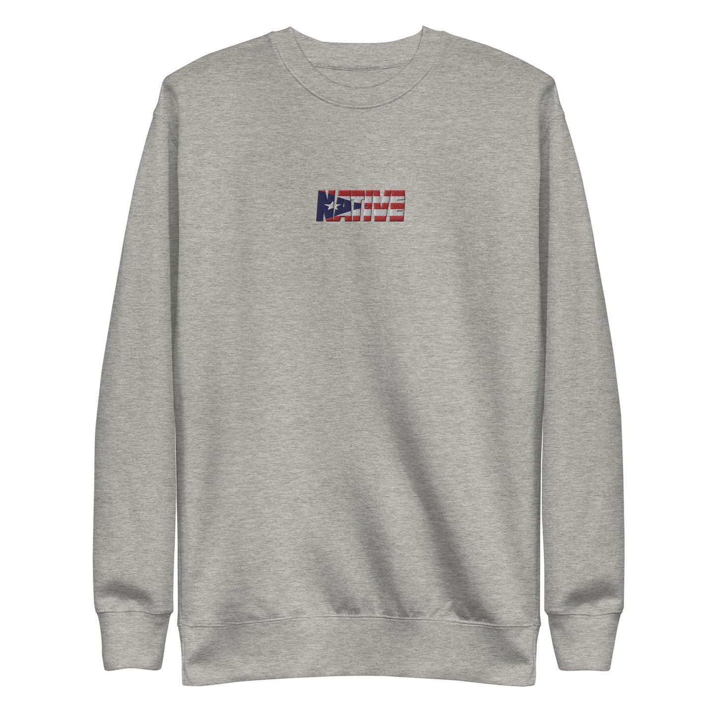 Puerto Rico Native Premium Embroidered Sweatshirt