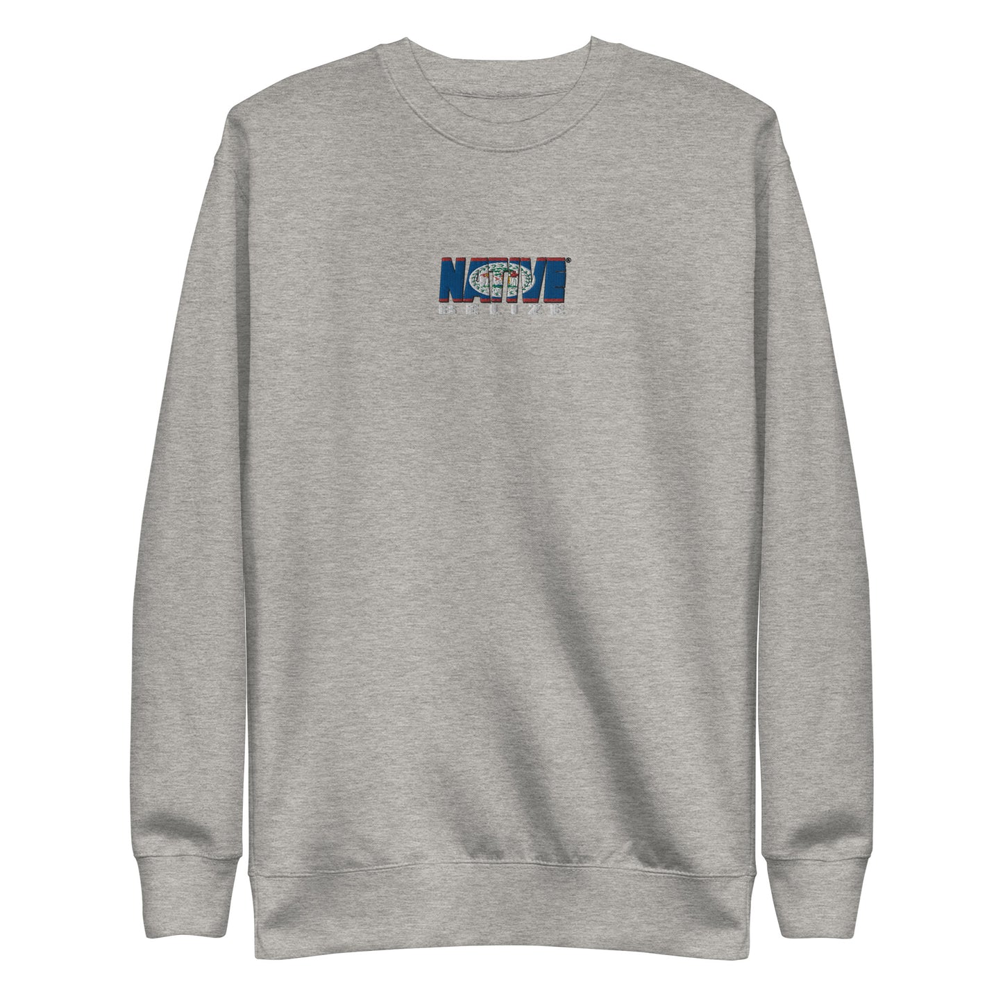 Belize Native Premium Embroidered Sweatshirt