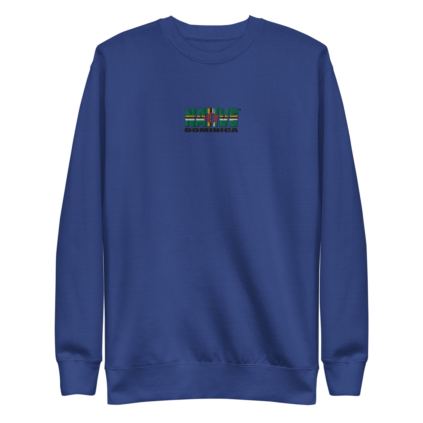 Dominica Native Premium Embroidered Sweatshirt