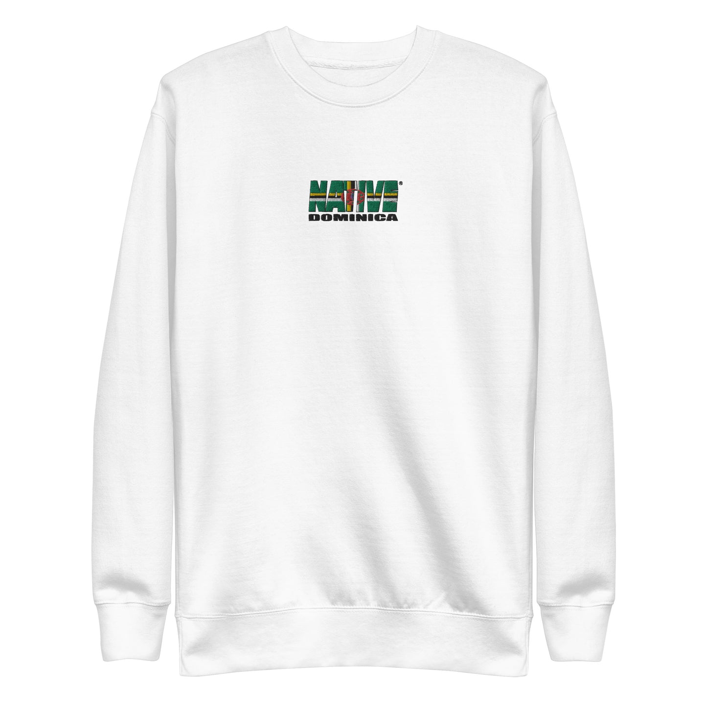 Dominica Native Premium Embroidered Sweatshirt