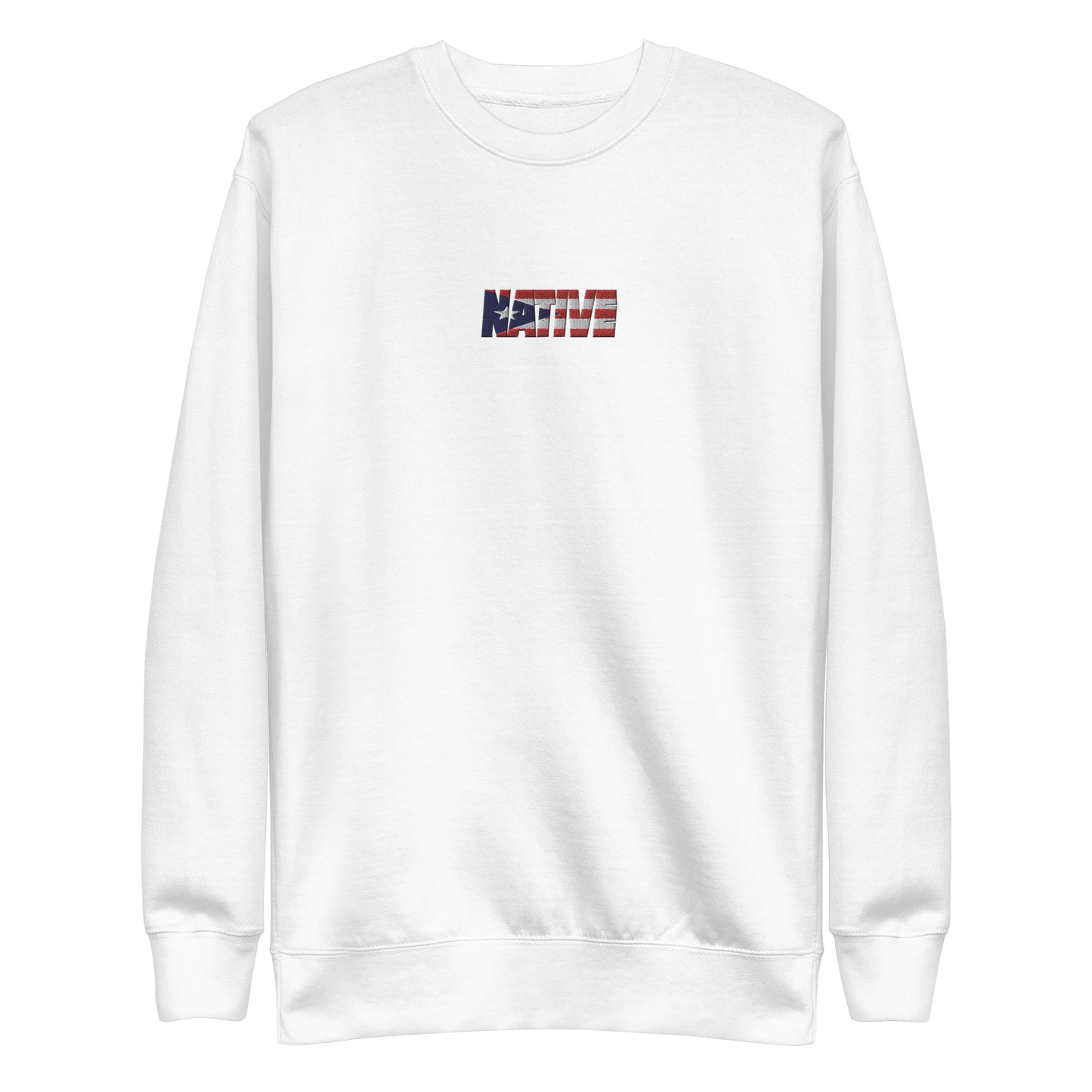 Puerto Rico Native Premium Embroidered Sweatshirt